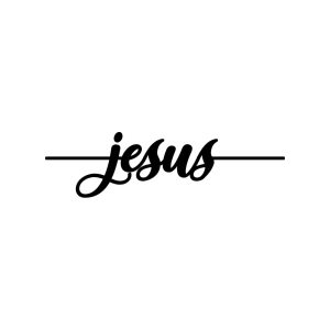 Jesus Letter SVG Design, Jesus SVG Instant Download Christian SVG