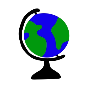 School Earth SVG Design, Instant Download School SVG