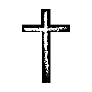 Grunge Cross SVG File, Distressed Cross Instant Download Christian SVG