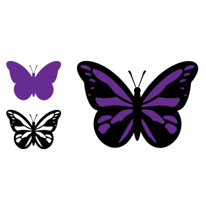 Monarch Butterfly SVG for Cricut & Silhouette Insects/Reptiles SVG