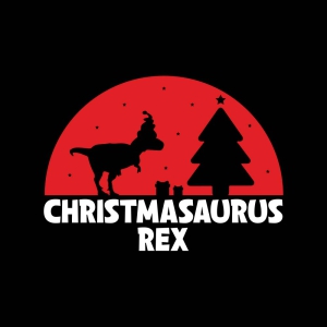 Christmasaurus Rex SVG, Funny Christmas SVG Cut File Christmas SVG