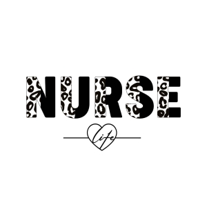 Leopard Nurse Life SVG Nurse SVG