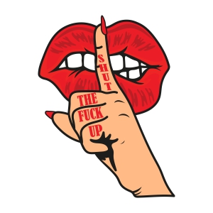 Shut the Fuck Up SVG, STFU SVG Funny SVG