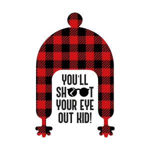 Christmas You'll Shoot Your Eye Out Kid SVG Christmas SVG