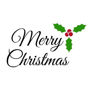 Holly Berries with Leaves SVG, Merry Christmas Design Christmas SVG
