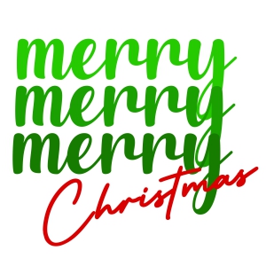 Merry Christmas Shirt SVG File, Red and Green SVG Christmas SVG