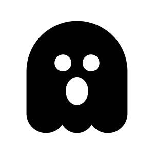 Simple Ghost SVG & Clipart File Icon SVG