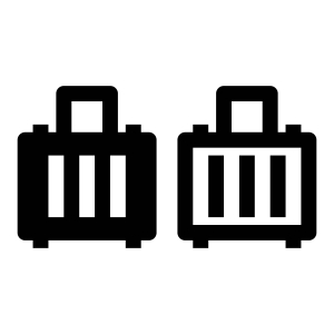 Suitcase SVG, Luggage SVG Clipart Icon SVG