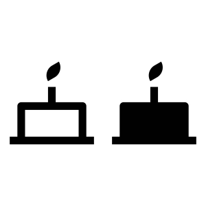 Birthday Cake SVG & PNG Clipart File Icon SVG