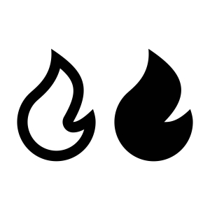 Fire SVG & Clipart Files Icon SVG