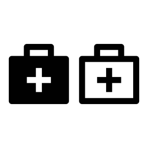First Aid Kit SVG & Clipart Files Icon SVG