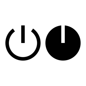 Shutdown Icon SVG Icon SVG