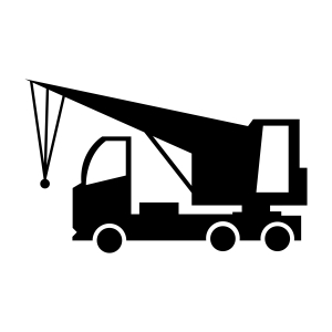 Crane SVG and Clipart Vector File Transportation