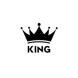 King SVG Crown Cut File, King Instant Download Birthday SVG