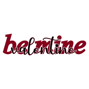 Be Mine Valentine SVG, Be Mine SVG Vector Design Valentine's Day SVG
