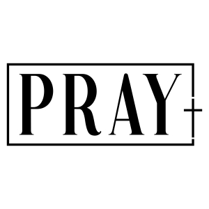 Pray Cross SVG, Christian SVG Cut File for Shirt Christian SVG