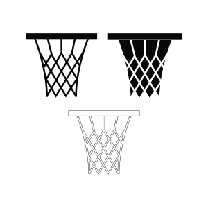 Basketball Hoops SVG Bundle, Instant Download Basketball SVG
