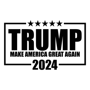 Trump Make America Great Again SVG Cut File, 2024 SVG USA SVG