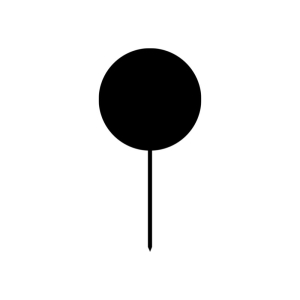 Simple Circle Topper SVG, Instant Download Cake Topper SVG