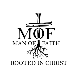 Man Of Faith Rooted In Christ SVG Cut File Sports SVG