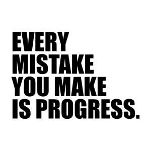 Every Mistakes You Make Is Progress SVG Cut File Sports SVG