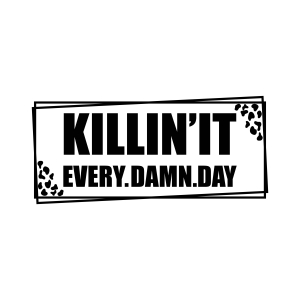 Killin It Every Damn Day Leopard SVG T-shirt SVG