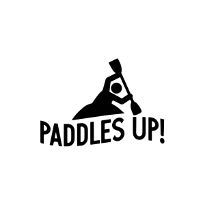 Kayak Paddles Up SVG Cut File, Instant Download Kayak SVG