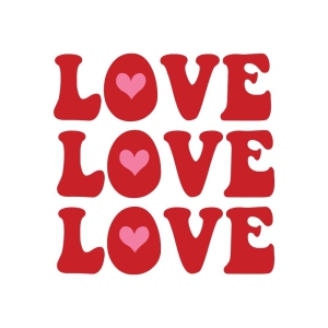 Love Shirt SVG, Valentine's Day Heart SVG Cut Files Valentine's Day SVG