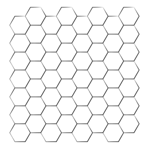 Honeycomb Hexagon Pattern SVG Cut File Geometric Patterns