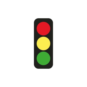 Red Traffic Light SVG Cut File, Traffic Lights SVG Instant Download Street Signs