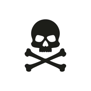 Skull and Crossbones SVG Cut File Anatomy (Skeleton And Skull)