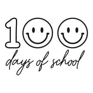 100 Days Of School SVG, Instant Download School SVG