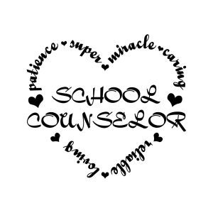 School Counselor SVG Cut File, Quotes SVG School SVG