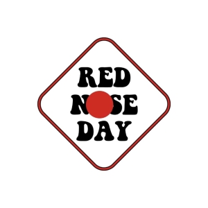 Red Nose Day Sign SVG Cut File Human Rights