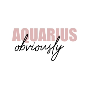 Aquarius SVG for Shirts, Zodiac Sign SVG Astrological