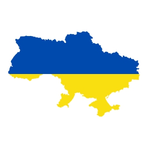 Free Ukraine Map Flag SVG Free SVG
