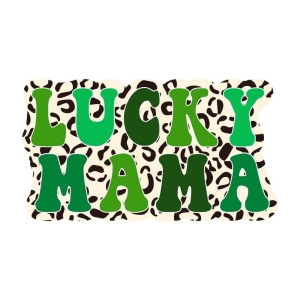 Lucky Mama Sublimation SVG, St Patrick's Day Mama SVG Sublimation SVG