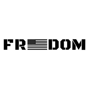 Freedom USA Flag SVG,  Freedom SVG Cut File USA SVG