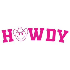 Howdy SVG, Cowboy Emoji SVG, Western SVG USA SVG