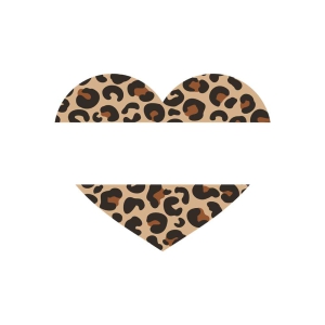 Leopard Heart Monogram SVG, Sublimation Heart SVG Sublimation Designs