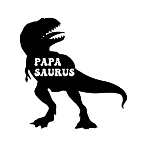 Papasaurus SVG Cut File, Instant Download Father's Day SVG