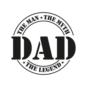 The Man The Myth The Legend Dad SVG, Father's Day T-shirt SVG Design Father's Day SVG