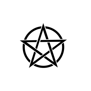 Pentagram SVG, Satanic Icon SVG Vector File Icon SVG