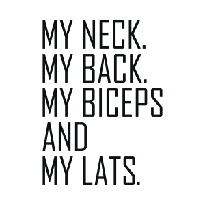 My Neck My Back My Biceps And My Lats SVG, Funny Workout SVG | PremiumSVG