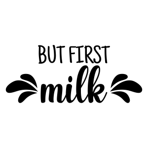 But First Milk SVG, Baby Onesie SVG Clipart Baby SVG