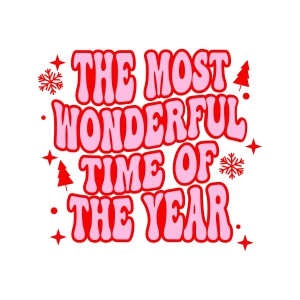 The Most Wonderful Time Of The Year SVG, Christmas SVG Christmas SVG