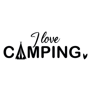 I Love Camping SVG, Camper SVG Instant Download Camping SVG