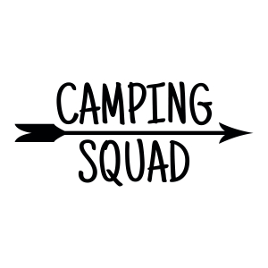 Camping Squad SVG, Camp Life SVG Instant Download Camping SVG