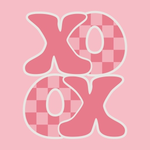 XOXO SVG Design, XOXO Sublimation Design Sublimation Designs