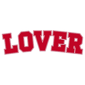 Lover SVG Design, Lover Logo SVG Instant Download Valentine's Day SVG